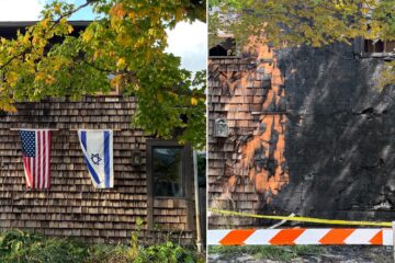 Israeli flag arson