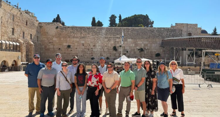 Israel hosts lawmakers from seven US states for grand tour of holy sites and Jewish democracy