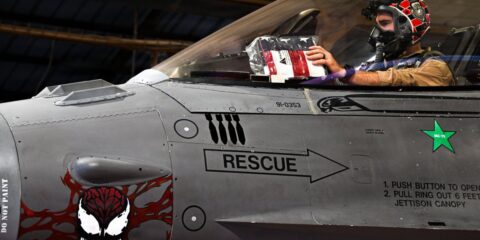 F-16 fighter jet