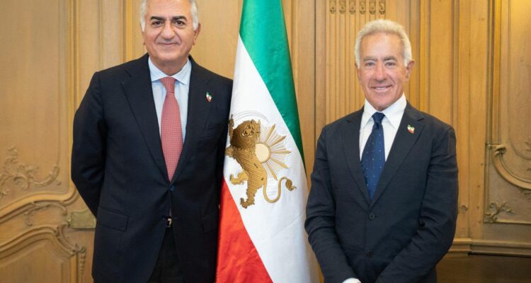 World Jewish leader meets Iranian Crown Prince Reza Pahlavi