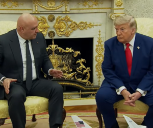President Donald Trump and Lebanese President Joseph Aoun