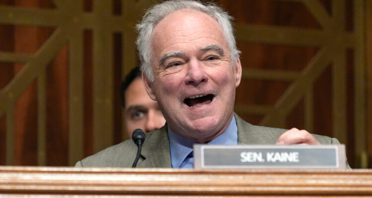 Kaine to introduce Senate war powers resolution after Trump threatens Oman