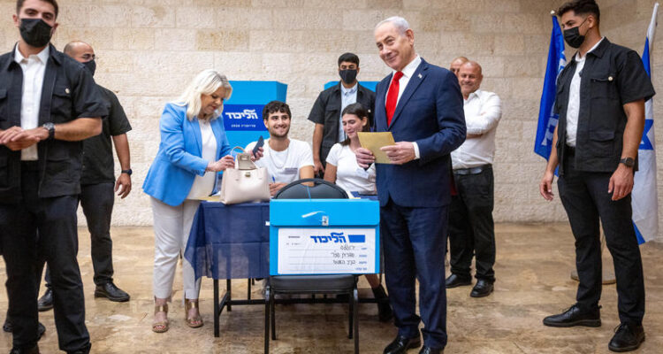 Likud primary draws 76,000 voters, 54% turnout