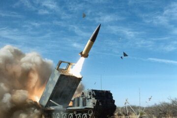 An ATACMS missile