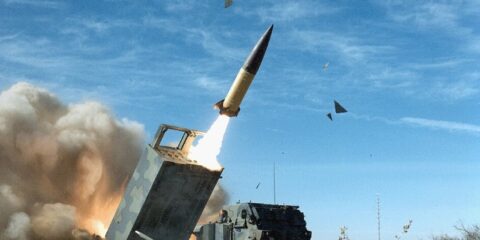 An ATACMS missile