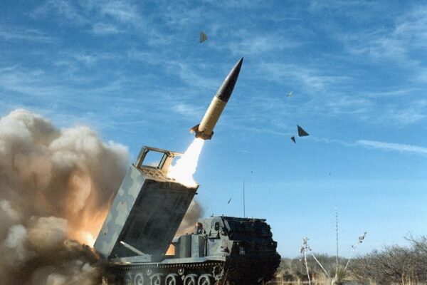 An ATACMS missile