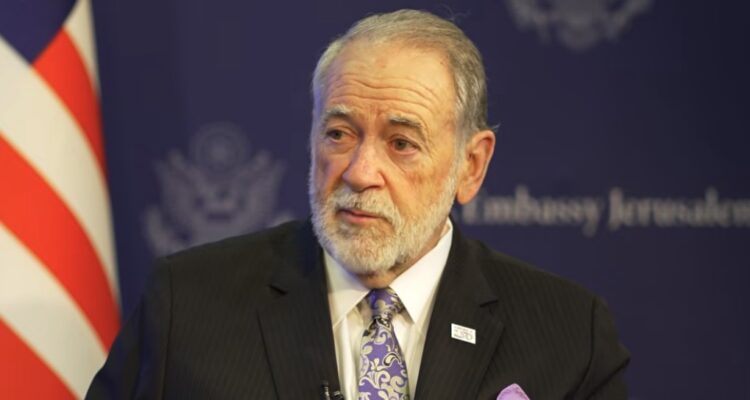 Huckabee says stabbing of Israeli won’t get same Attention as attacks on Palestinians