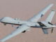 U.S. Air Force MQ-9A Reaper armed with a Paveway and 2 AGM-114 Hellfire missiles.