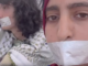 Palestinian convoy