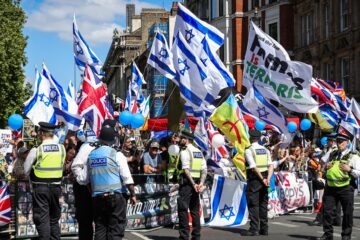 Pro-Israel rally London