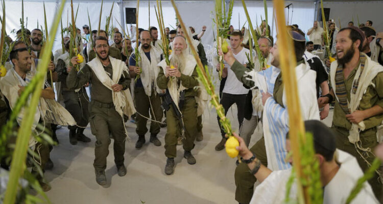 IDF marks the High Holidays beyond enemy lines