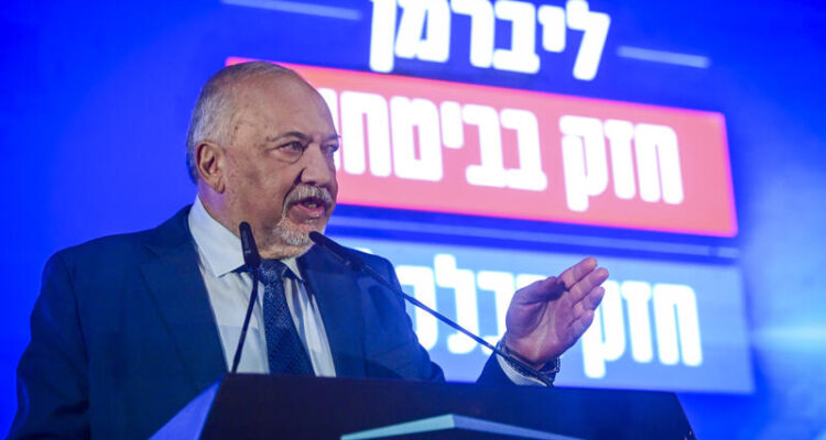 Lieberman proposes Jordanian control in Judea and Samaria