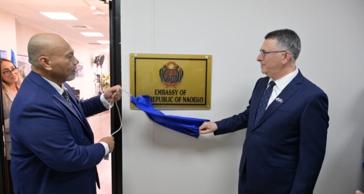 Pacific island nation Naoero opens embassy in Jerusalem
