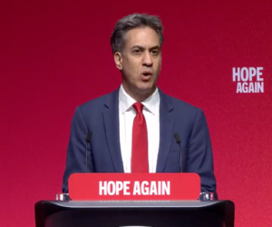 Foreign Secretary Ed Miliband