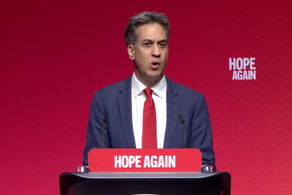 Foreign Secretary Ed Miliband