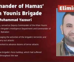 Muhammad Yazouri, Commander of Hamas’ Khan Younis Brigade