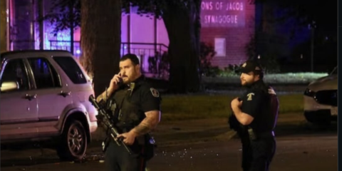 Shooting at synagogue at in Belleville Ontario on the eve of Yom Kippur. (Instagram)