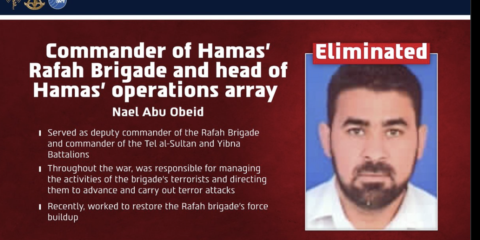 Hamas commander Nael Abu Obeid