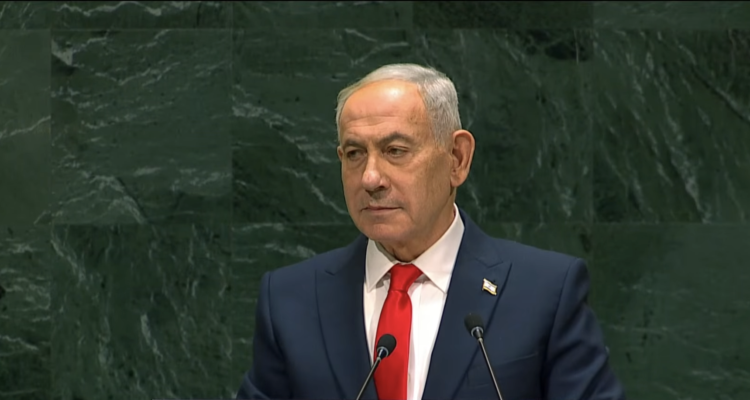 Netanyahu defends Israel, blasts hypocrisy at UN as some delegates walk out; supporters praise address