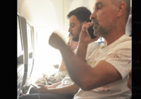 FlyDubai passenger