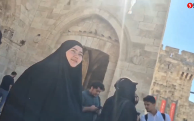 Turkish tourist Jerusalem