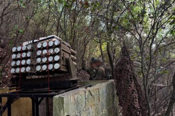 Hezbollah rocket launcher