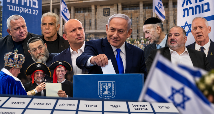 The battle for Israel: 38 parties submit lists as Netanyahu faces fight for power