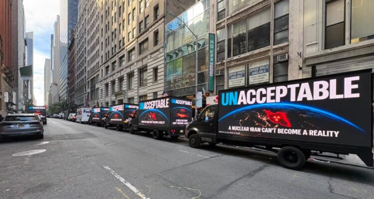Israel floods Manhattan with anti-Iran ads during UN General Assembly