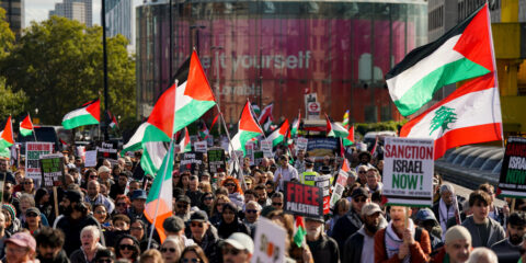 Britain anti israel protests