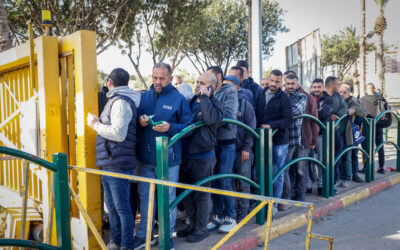 Palestinian workers