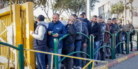 Palestinian workers