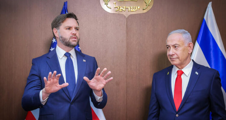 Vance explains refusal to back Netanyahu after endorsing another foreign leader