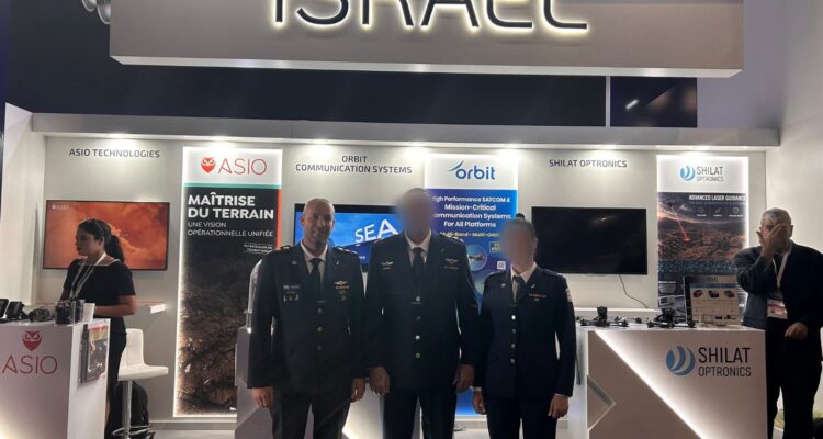 Israel opens first national defense pavilion at Morocco airshow