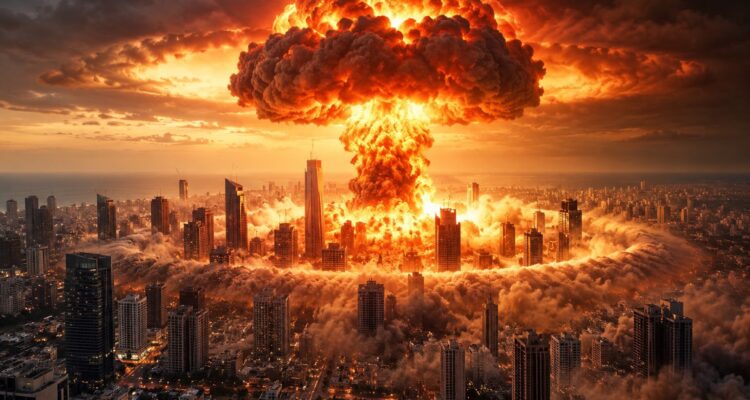 ‘Second Holocaust’ – Netanyahu publishes image of Tel Aviv annihilated in Iranian nuke attack