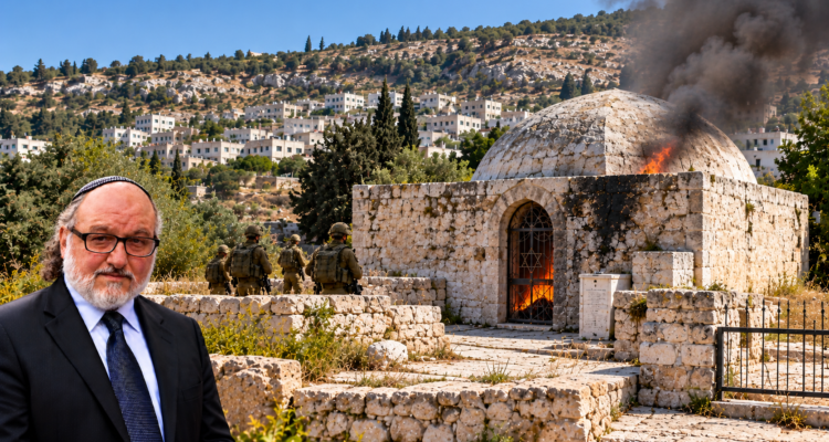 Tomb of Eleazar torched: The burning of Jewish holy sites demands more than condemnation