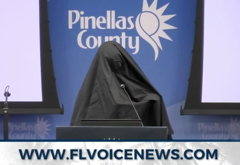 WATCH: Muslim woman blasts Islamic prayer call at Florida meeting ...