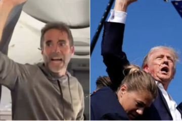 Asaf Rajuan and Donald Trump