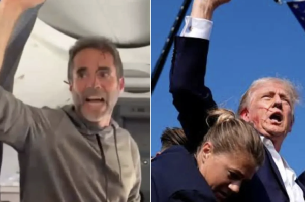 Asaf Rajuan and Donald Trump