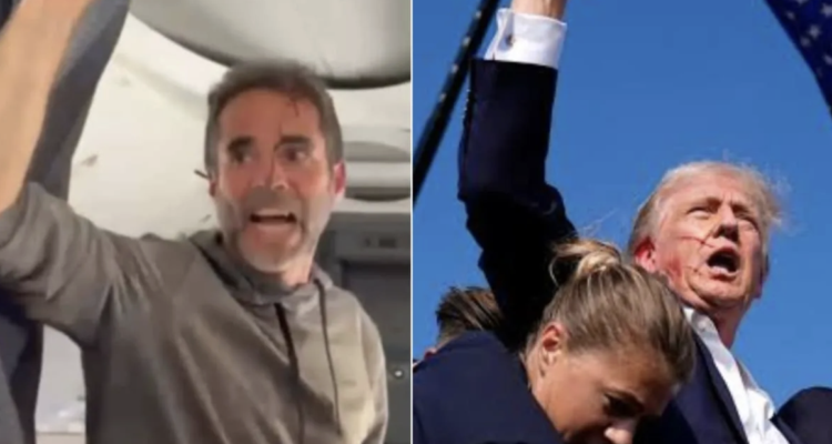 Photo of Israeli Flydubai hero goes viral for resemblance to Trump’s fist-raising moment