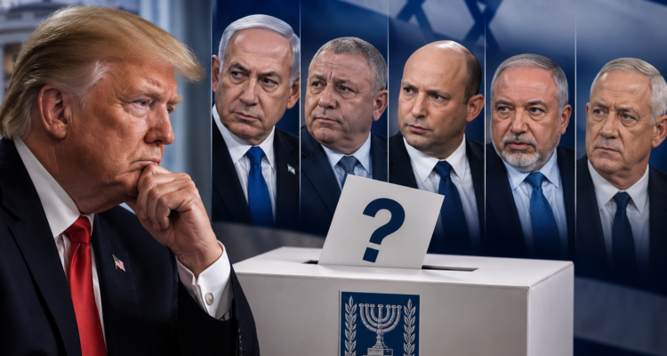 Trump says he may endorse candidate in Israel’s election