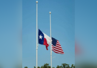 US Texas flags